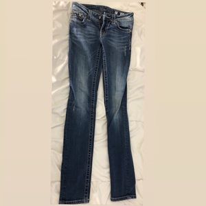 Miss me jeans, skinny jeans, size 27